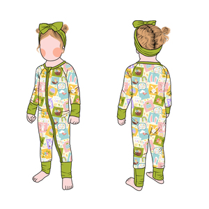 Kaliteli Toptan Bambu Elyaf Bebek Tulumu Yumuşak Nefes Alabilen Body 0-24 Ay - Product Image 1