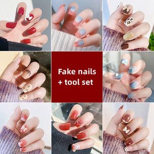 Prensa de ataúd corta de 20 estilos en <span class=keywords><strong>uñas</strong></span> postizas de lujo, puntas de <span class=keywords><strong>uñas</strong></span> de bailarina mate rosa y negro personalizadas, <span class=keywords><strong>uñas</strong></span> postizas artificiales - Product Image 6