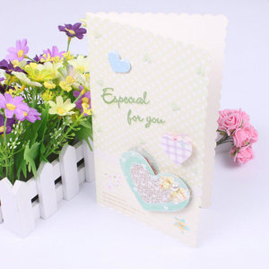 Đầy màu sắc 3D thiệp chúc mừng Thẻ quà tặng hoàn hảo cho lời chúc tốt nhất và vui vẻ - Product Image 1