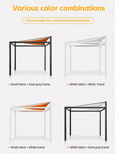 ANCSEM Nuevo Lanzamiento: Gazebo Retráctil para Exteriores, Nuevo Diseño, Múltiples Opciones de Color para Áreas de Recreo al Aire Libre, Cafeterías Junto a la Piscina - Product Image 3