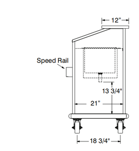 Barras Portátiles de Alta Resistencia Mostrador de Bar Portátil Mostrador Móvil de Acero Inoxidable Negro Estación de Cóctel - Product Image 5