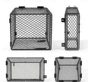 Сварная сетка из черной стальной проволоки, плоское плетение, расширенная, для защиты террариумов и обогрева рептилий - Product Image 6