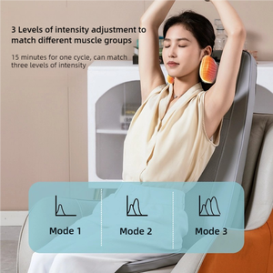 Massageador Shiatsu para Pescoço e Costas com Calor, Almofada de Massagem para Alívio da Dor, 3 Intensidades - Product Image 5