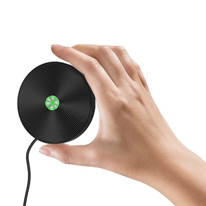 USB plug and play mic mini computer e computer portatile microfono con pulsante di silenziamento e indicare la luce di 360 gradi di captazione vocale - Product Image 5
