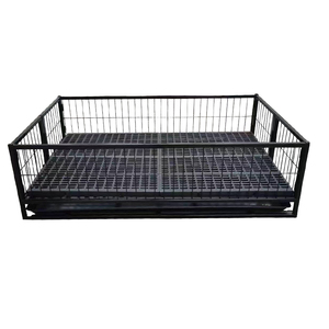 Fabrika doğrudan satış demir taşıma kafesi köpek özelleştirilebilir köpek oyun parkı kafes köpek evcil hayvan kulubesi - Product Image 6