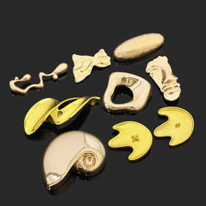 Boutons personnalisés pour usine de boutons, boutons de couture irréguliers, boutons de vêtements en coquille, boutons en métal de forme spéciale, accessoires de mode - Product Image 1