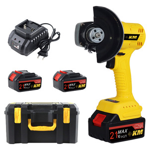 Mini tronçonneuse sans fil 21V, scie électrique portative avec tête interchangeable pour l'abattage en jardinage, combo - Product Image 4