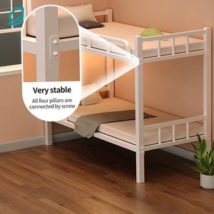 Съемная металлическая двухъярусная кровать для взрослых - Product Image 2