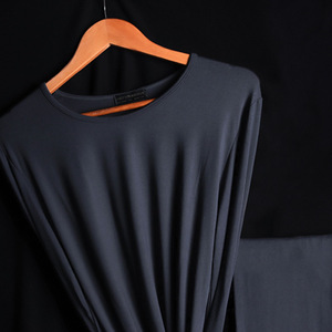 Nuevo Conjunto Térmico de Otoño/Invierno <span class=keywords><strong>para</strong></span> Hombre y <span class=keywords><strong>Mujer</strong></span>, Delgado, Tallas Grandes, Cuello Redondo, <span class=keywords><strong>El</strong></span>ástico, con Soporte Lumbar y Control de Abdomen - Product Image 4