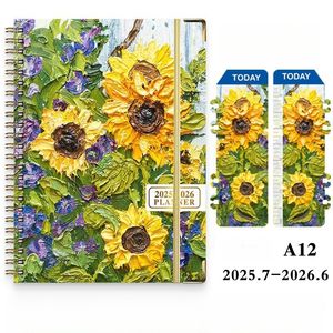 Bloom Daily Hard Cover Planners 2025 Calendar Year Day Planner (Julio 2025-diciembre 2026) -<span class=keywords><strong>Agenda</strong></span> diaria, semanal y mensual - Product Image 2