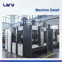 Machine d'injection pour la fabrication de semelles de chaussures en caoutchouc de conception européenne LARY avec alimentation et pesage automatiques