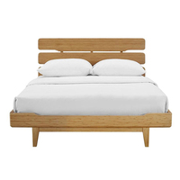 Le bambou massif respectueux de la terre combine un lit en bambou au design magnifique