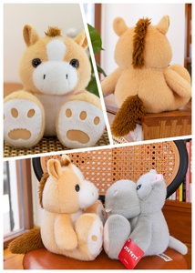 Gran oferta Big Foot Animal peluche elefante Lobo vaca <span class=keywords><strong>bosque</strong></span> Animal relleno juguetes <span class=keywords><strong>de</strong></span> peluche para niños regalo con el mejor precio - Product Image 4