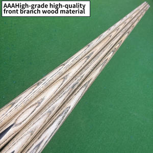 Taco de <span class=keywords><strong>Billar</strong></span> de Snooker de 57 Pulgadas, Hecho a Mano, Sin Pintura, Venta Directa de Fábrica, Apto para Clubes de <span class=keywords><strong>Billar</strong></span> y Snooker - Product Image 2