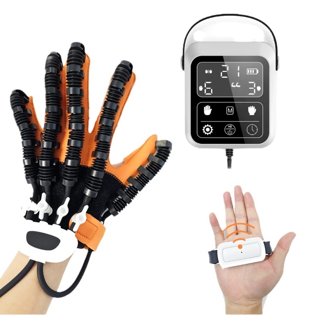 Hot Sale Smart Powered Hand Rehabilitation Robot Gloves for Home Use Stroke Recovery Therapy Rehabilitation Therapy Supplies