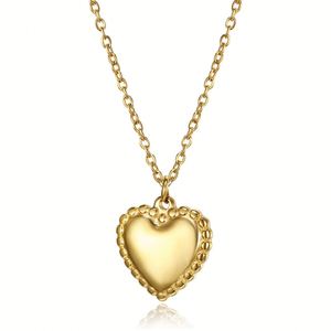 Venta Directa de Fábrica, Colgantes con Forma de Corazón, Acero Inoxidable, Colgante Personalizado en Blanco, Joyería - Product Image 4