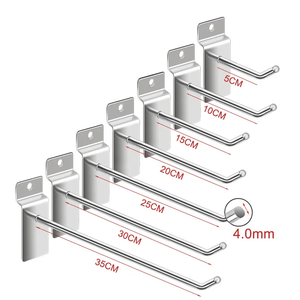 Factory Promotion Custom Metal Pegboard <strong>Hooks</strong> Wire <strong>Mesh</strong> <strong>Display</strong> <strong>Hooks</strong> for Retail <strong>Display</strong> - Product Image 1