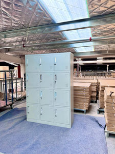 Bori Loker-armario de almacenamiento de Metal, armario de alta seguridad de acero con 12 puertas oscilantes, muebles de oficina - Product Image 4