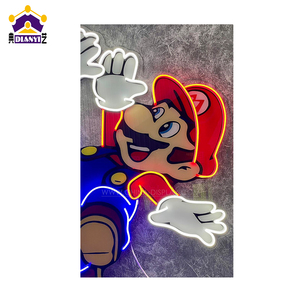 Drop Shipping Wholesale Acrylique Led Flex Led Rouge Vert Bleu Jaune Lumière <span class=keywords><strong>Fortnite</strong></span> Neon Sign - Product Image 3