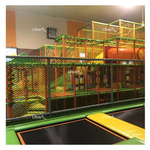 Bộ Sân Chơi Thương Mại Trong Nhà Cho Trẻ Em Nhà Máy Sân Chơi Nghịch Ngợm Mềm Mại Trong Rừng Châu Âu Với Lò Xo Bạt Lò Xo Công Viên Ninja - Product Image 4