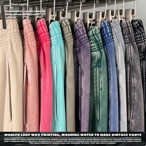 Moda Masculina |   Suministro Directo de Fábrica, Pantalones Retro Lavados Transpirables de Algodón Puro, Nueva Colección Otoño/Invierno 2026 - Product Image 4
