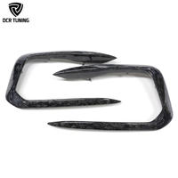 Ailerons avant en fibre de carbone pour feux antibrouillard F20 LCI M140i, garnitures de protection de pare-chocs, séparateurs latéraux pour BMW Série 1 F20 LCI M140i Facelift