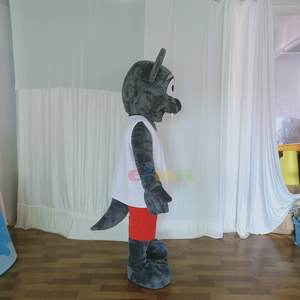 Efun quantité minimale de commande 1 PC personnalisé réaliste loup mascotte Costume adulte personnage de dessin animé Costumes TV & film Cosplay Costume fos vente - Product Image 2