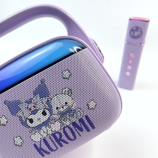 All-in-One Kids Karaoke Machine Wireless Microphone BT Speaker Storytelling Device for Home Use