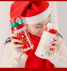 2024 nouvelle tasse thermos en acier inoxydable ensemble de cadeaux de noël pour la famille et les amis promotion de bénédiction de la veille de noël - Product Image 6