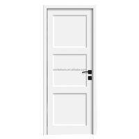 Clés de porte modernes en alliage de zinc Poignées de porte à mortaise pour portes intérieures en bois avec serrure intelligente