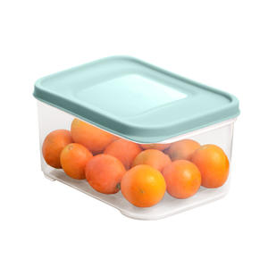 Contenedor de almacenamiento de alimentos, tapa rectangular hermética con clip, uso doméstico en el refrigerador - Product Image 2