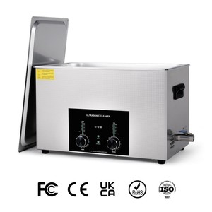 <span class=keywords><strong>Nettoyeur</strong></span> ultrasonique électrique de 6,5 <span class=keywords><strong>litres</strong></span>, nouvelle conception 2024, fonction de dégazage mécanique intelligente, utilisation domestique, réservoir en acier inoxydable, 40 kHz - Product Image 2