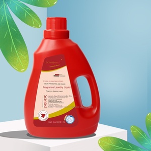 سائل غسيل الملابس للرجال من سيلك مان، حماية الألوان، برائحة الورد، زجاجة كبيرة 2 لتر، توريد بالجملة، صندوق مباشر للأعمال التجارية - Product Image 1