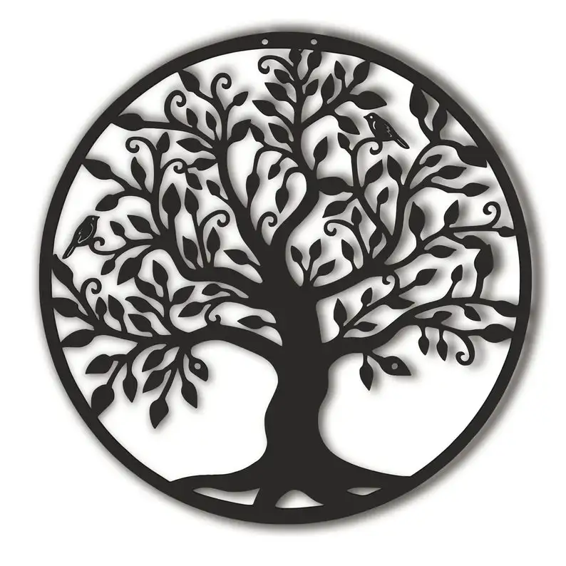 Tree of life metal wall art decor Wall hangings Gift idea for Home and Family Decorations