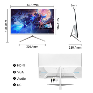 Monitor Gaming de 27 Pulgadas, 180Hz, 2K, Panel IPS 2560x1440, Altavoces Integrados, DP, <span class=keywords><strong>VGA</strong></span>, 100% SRGB, LCD para PC Gamer - Product Image 2