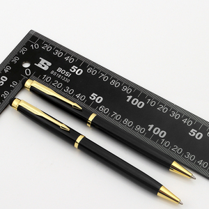 Bolígrafo Metálico Negro Promocional con Punta de 1.0 mm y Función Táctil para Pantallas - Product Image 6