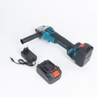 Meuleuse d'angle électrique sans fil de qualité industrielle, batterie au lithium, moteur sans balais, polisseuse portable, ponceuse électrique