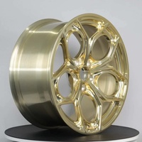 OEM Tek Parça Dövme Alüminyum Alaşımlı Jantlar 18-26 İnç 5x112/5x114.3/5x120 Land Rover Porsche Tesla Bayileri İçin