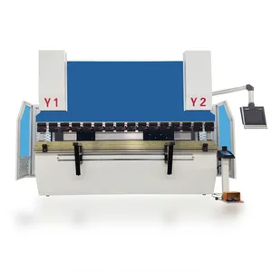 Global popular 63tons Pressure Stainless Steel Sheet Metal Plate Hydraulic Manual Press Brake Shear Bending Machine