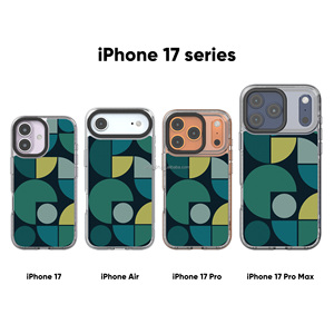 Sang trọng gợn mô hình cứng Ins phong cách chống sốc PC + TPU trường hợp điện thoại Bìa tùy chỉnh trường hợp điện thoại cho Iphone 17 từ trường hợp điện thoại - Product Image 6