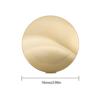 Poudre compacte de contouring - Contrôle du sébum - Imperméable - Longue tenue - Fini naturellement mat - Poudre pressée pour tous types de peaux - Maquillage