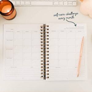 Carnet à spirale Wireo 2024 avec reliure en spirale dorée, agenda non daté, impression personnalisée du logo, cadeau, agenda en tissu de <span class=keywords><strong>lin</strong></span> - Product Image 5