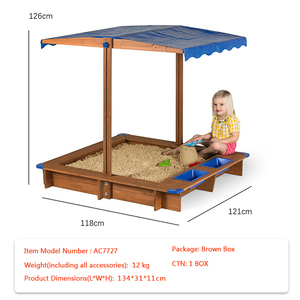 Aire de jeux pour enfants personnalisée haut de gamme <span class=keywords><strong>bac</strong></span> à <span class=keywords><strong>sable</strong></span> en bois avec bancs <span class=keywords><strong>bac</strong></span> à <span class=keywords><strong>sable</strong></span> en bois extérieur pour la récréation en plein air - Product Image 6