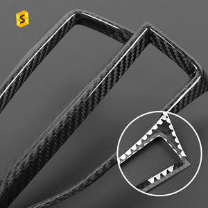 Promotion : Décoration en fibre de carbone véritable pour Subaru WRX 22-23, sortie d'air latérale centrale, technique de tissage transfrontalier - Product Image 2