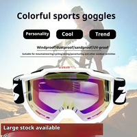 Lunettes de moto tout-terrain, lunettes de sport pour le ski, lunettes de protection contre le vent, sangle personnalisée, logo de marque disponible