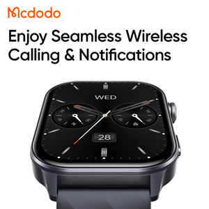 Montre connectée Mcdodo 757 avec appels sans fil et GPS, plus de 100 modes sportifs, suivi de la santé 24h/24, écran tactile 2,01 pouces pour les notifications, 7 jours - Product Image 3
