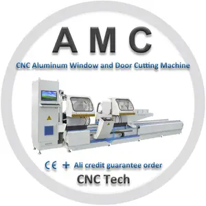 Pvc-En Aluminiumverwerkingsmachines Aluminium Deur-En Raamkozijnsnijmachine