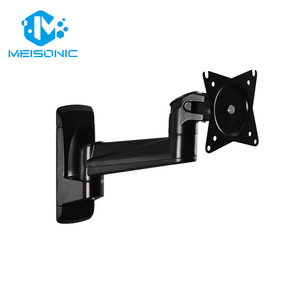 Bras de support mural inclinable à 90 degrés pour écran d'ordinateur LCD AE10W, couleur argent, capacité de charge de <span class=keywords><strong>8</strong></span> kg, 32 pouces, en alliage d'aluminium - Product Image 5