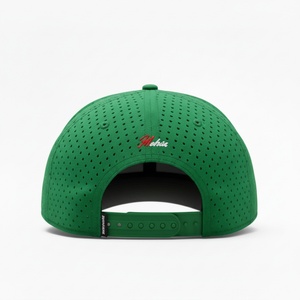 Casquette de baseball de golf imperméable à 5 panneaux avec logo en PVC personnalisé de haute qualité OEM, classique, respirante, pour les sports de plein air, avec fermeture à pression - Product Image 6