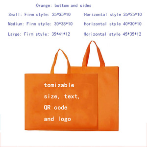 Sacs shopping écologiques en non-tissé laminé, personnalisables avec logo par transfert thermique, pour promotion d'exposition, personnalisation urgente. - Product Image 5